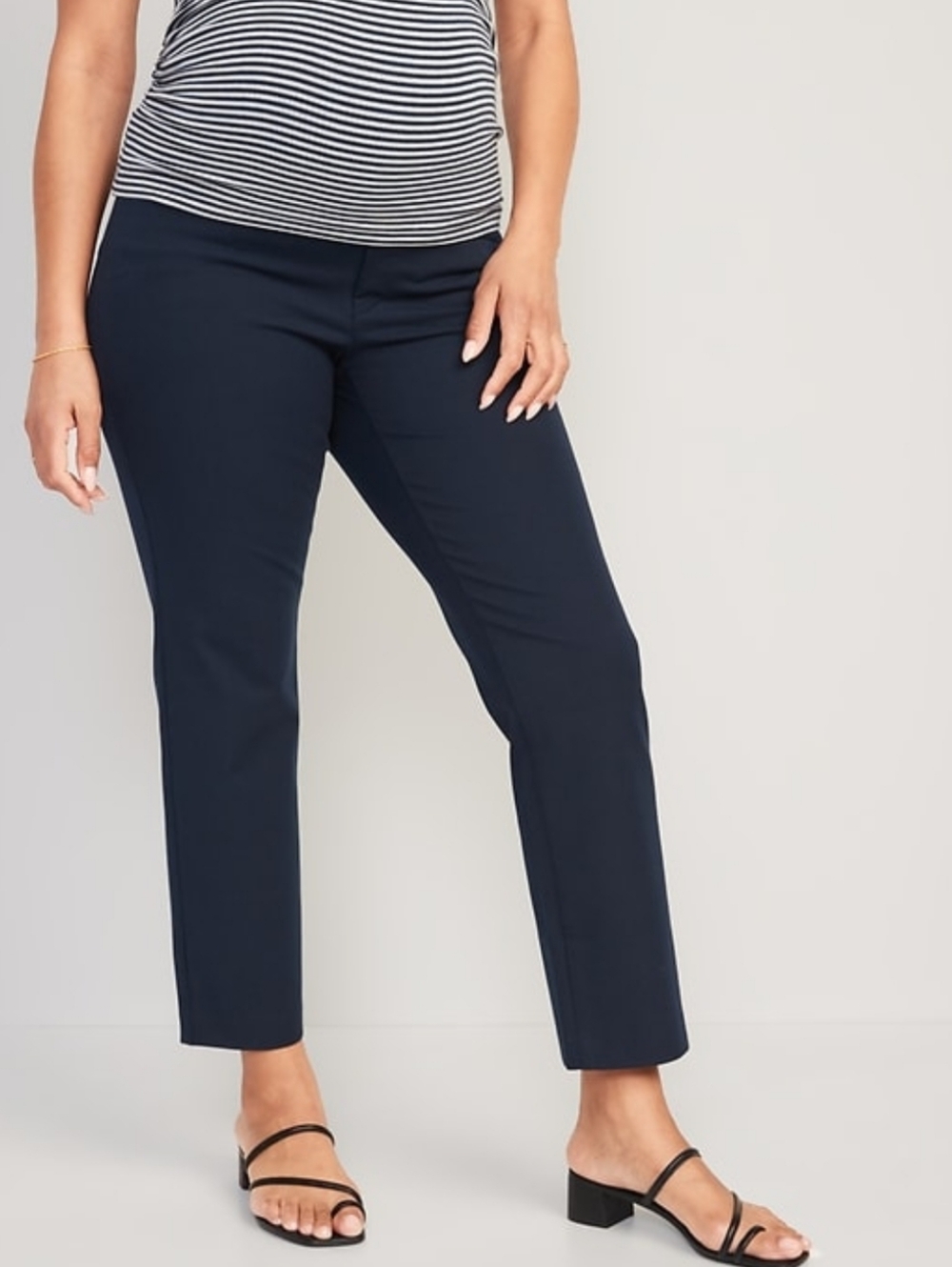 Old Navy Maternity Full-Panel Pixie Straight Ankle Pants - Size 16 - NWT